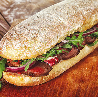 Sandwich fondant au Bœuf Payset à la raclette